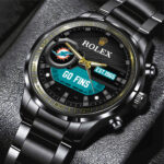 Miami Dolphins x Rolex Black Stainless Steel Watch - MAITM13214
