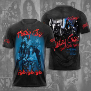 Mötley Crüe 3D Apparel - NGHIAVT 1059