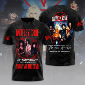 Mötley Crüe 3D Apparel - MAITM 4892