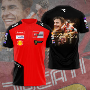 Ducati Lenovo Team x Marc Márquez 2025 3D Apparel - NGHIAVT5092