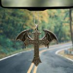 Ozzy Osbourne Custom Shape 2-sided Acrylic Car Ornament – NGHIAVT5146