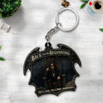 Ozzy Osbourne Custom Shape 2-sided Keychain - NGHIAVT5147