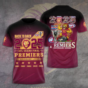 Brisbane Lions 2025 3D Apparel - NGHIAVT5158