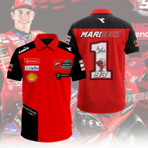 Ducati Lenovo Team x Marc Márquez 2025 3D Apparel - NGHIAVT5162