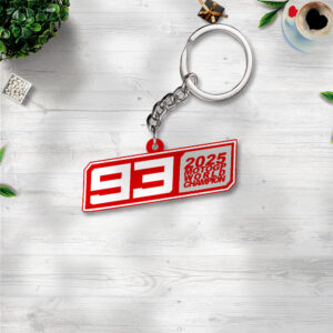 Ducati Lenovo Team x Marc Márquez 2025 Custom Shape 2-sided Keychain - NGHIAVT5170