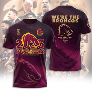 Brisbane Broncos 2025 3D Apparel - NGHIAVT5176