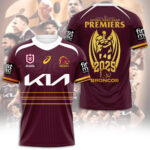 Brisbane Broncos 2025 3D Apparel - NGHIAVT5177