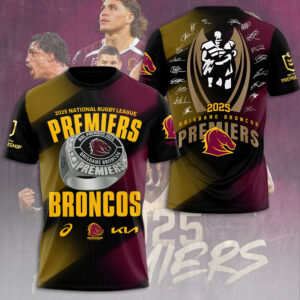 Brisbane Broncos 2025 3D Apparel - NGHIAVT5189