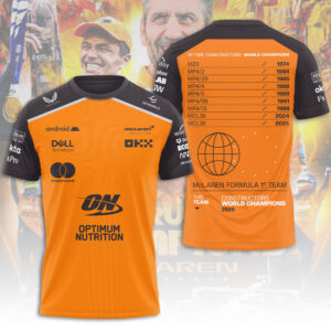 McLaren Formula 1 Team 2025 3D Apparel - NGHIAVT5201