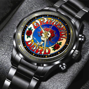 Grateful Dead Black Stainless Steel Watch - NGHIAVT5211