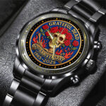 Grateful Dead Black Stainless Steel Watch - NGHIAVT5212