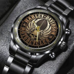 Harley Davidson Black Stainless Steel Watch – NGHIAVT5246