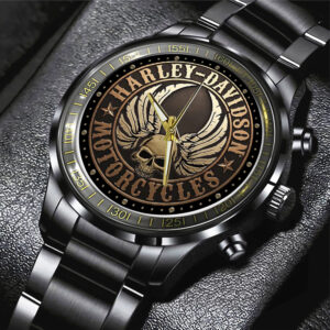 Harley Davidson Black Stainless Steel Watch - NGHIAVT5246