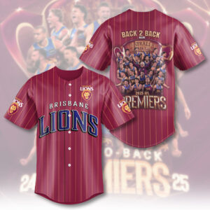 Brisbane Lions 2025 Baseball Jersey - NGHIAVT5255