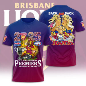 Brisbane Lions 2025 3D Apparel - NGHIAVT5256