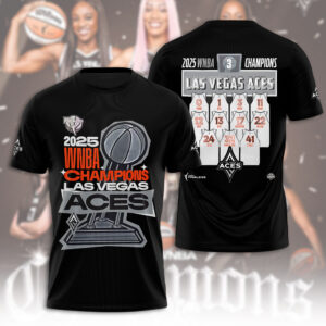 Las Vegas Aces WNBA 2025 3D Apparel - NGHIAVT5265