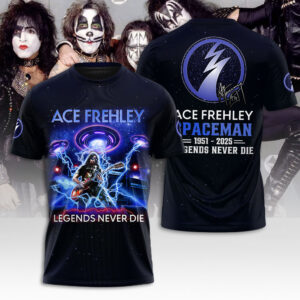 KISS x Ace Frehley 3D Apparel - NGHIAVT5347