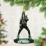 KISS x Ace Frehley Custom Shape 2-sided Acrylic Ornament – NGHIAVT5354