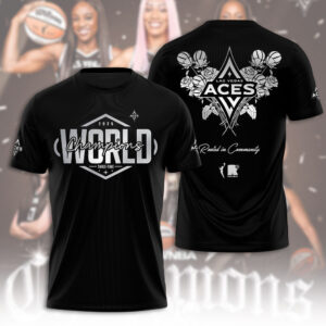 Las Vegas Aces WNBA 2025 3D Apparel - NGHIAVT5381