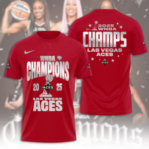 Las Vegas Aces WNBA 2025 3D Apparel - NGHIAVT5383