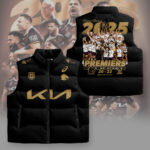 Brisbane Broncos 2025 3D Sleeveless Down Jacket - NGHIAVT5395