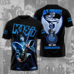 Ace Frehley x KISS 2025 3D Apparel - NGHIAVT5402
