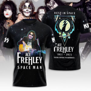 KISS x Ace Frehley 3D Apparel - NGHIAVT5403