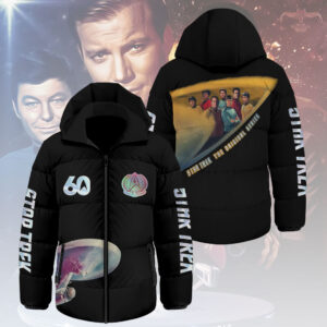 Star Trek Thickened Down Hooded Jacket - NGHIAVT5413