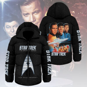 Star Trek Thickened Down Hooded Jacket - NGHIAVT5415