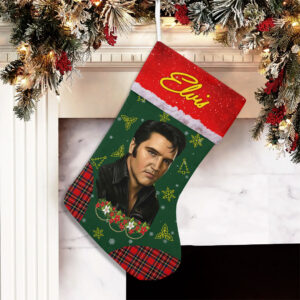 Elvis Presley Christmas Stocking - NGHIAVT5424