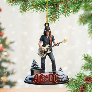 AC/DC Custom Shape 2-sided Acrylic Ornament – NGHIAVT5430