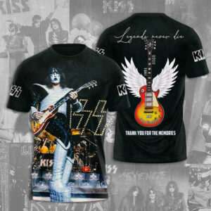 Ace Frehley x KISS 2025 3D Apparel - NGHIAVT5432