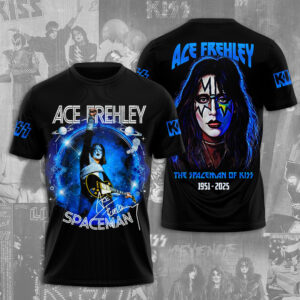 Ace Frehley x KISS 2025 3D Apparel - NGHIAVT5433
