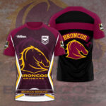 Brisbane Broncos 3D Apparel - VANDH 428