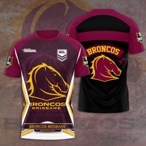 Brisbane Broncos 3D Apparel - VANDH 428
