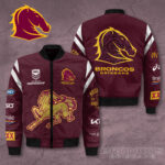 Brisbane Broncos 3D Bomber Jacket - VANDH 429