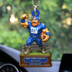 New York Giants 2025 Season Custom shape 2-sided Acrylic Car Ornament – HOATT13680