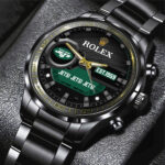 New York Jets x Rolex Black Stainless Steel Watch - MAITM13219