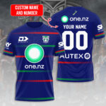 Personalized New Zealand Warriors 3D Apparel – VANDH 2096
