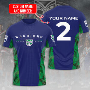 Personalized New Zealand Warriors 3D Apparel - VANDH 558