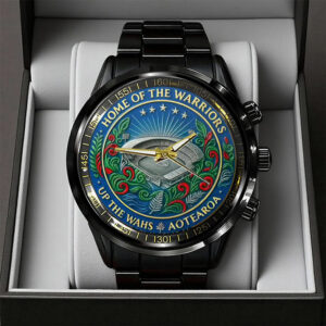 New Zealand Warriors 30th Anniversary Black Stainless Steel Watch - TANTN17878