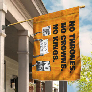No Kings Protests 3D Double-side House Flag - GNENEW669