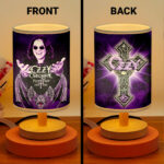 Ozzy Osbourne Wooden Base Fabric Lamp - HOATT13910