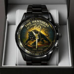 Penrith Panthers 60th Anniversary Black Stainless Steel Watch - TANTN17669