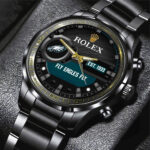 Philadelphia Eagles x Rolex Black Stainless Steel Watch - MAITM9948