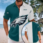 Philadelphia Eagles Short Sleeve Button-Down Shirt - MAITM13569