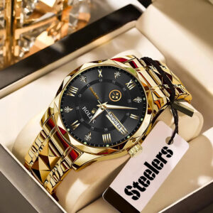 Pittsburgh Steelers x Rolex Alloy Luxury Quartz Watch - MAITM13408
