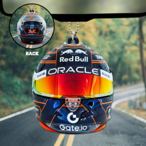 Red Bull Racing x Max Verstappen Custom shape 2-sided Acrylic Car Ornament - TANTN17627