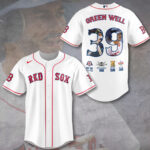 Boston Red Sox x Mike Greenwell Baseball Jersey - TMTHU1378