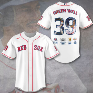 Boston Red Sox x Mike Greenwell Baseball Jersey - TMTHU1378